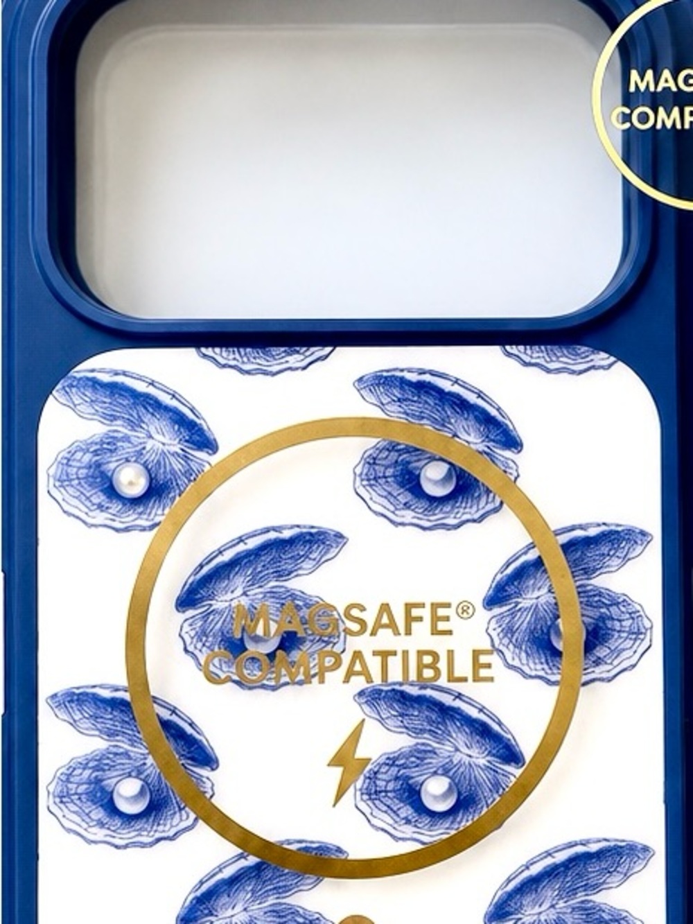 XO POPPY IPHONE 17 PRO Max Blue Coquette Pearl Embedded MagSafe Case New Sealed - Picture 3 of 3